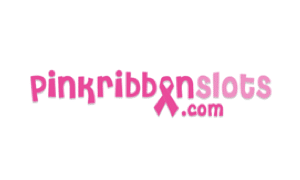 pink ribbon slots logo