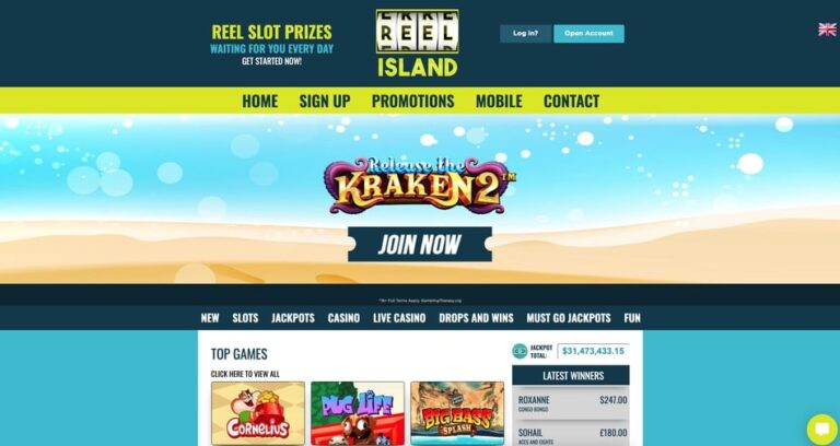 reel island screenshot