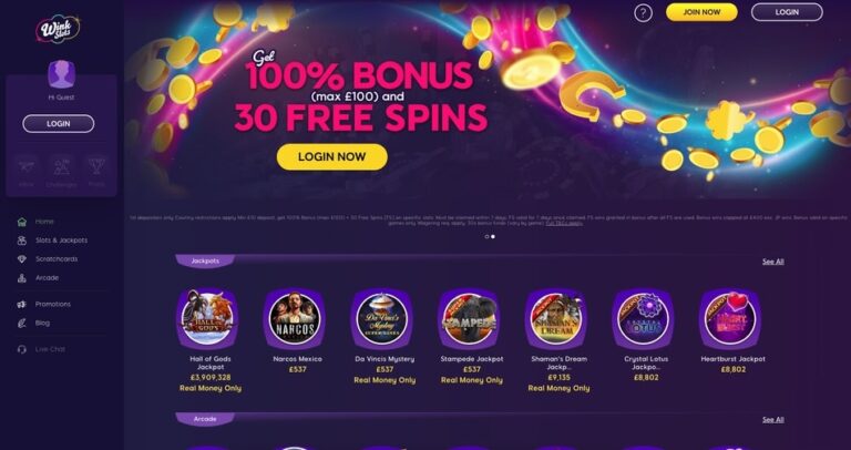 wink slots screenshot